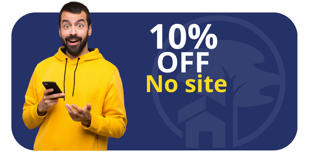 Cupom de 10% no site